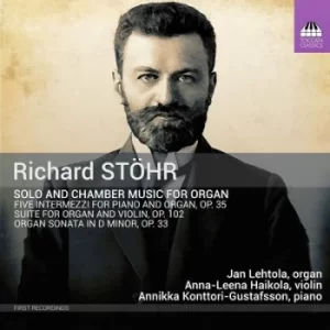 Image of Richard Stohr Solo and Chamber Music for Organ by Richard Stohr CD Album