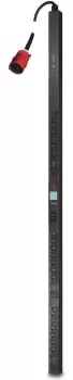 Image of AP8981 - Metered - Switched - 0U - Black - 24 AC outlet(s) - IEC 309 16A 3P+N+PE - IEC 309 20A 3P+N+E - (21) IEC 320 C13 - (3) IEC 320 C19