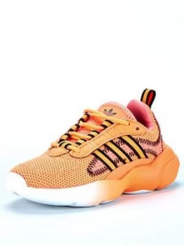 Image of Adidas Originals Haiwee Childrens Trainer - Coral