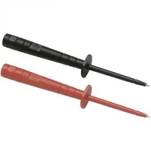 Image of Fluke TP80 Safety test probe set 4mm socket CAT III 1000 V Red, Black