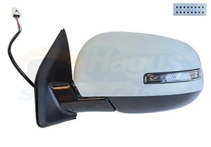 Image of VAN WEZEL Wing mirror VAN WEZEL 3204827