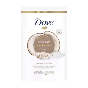 image of Dove Restoring Care Coconut Bath Salts 900g