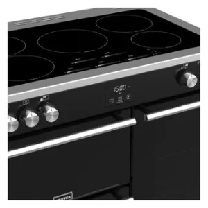 image of Stoves 444410755 Precision DX S900Ei 90cm Induction Range Cooker Black