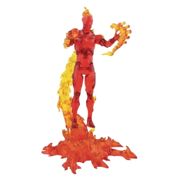 Image of Diamond Select Marvel Select Action Figure - Human Torch