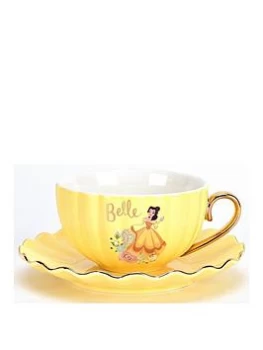 image of Disney Princess Cup & Saucer - Belle, One Colour, Women