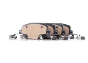 Image of ATE Brake pad set OPEL,VAUXHALL 13.0460-5512.2 84120877,84120877