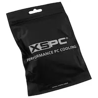 Image of XSPC G1/4" TO 7/16" ID, 5/8" OD Compression Fitting V2 8 Pack - Chrome