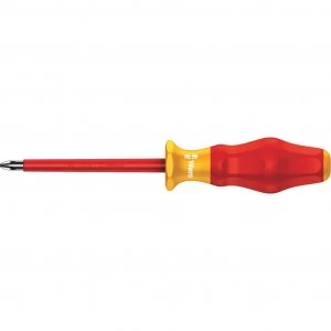 Image of Wera Kraftform Comfort 1162I VDE Insulated Phillips Screwdriver PH1 80mm