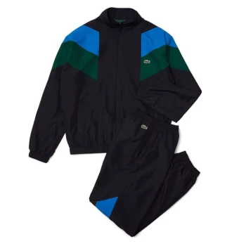 Lacoste Panel Tracksuit - Navy 1FD