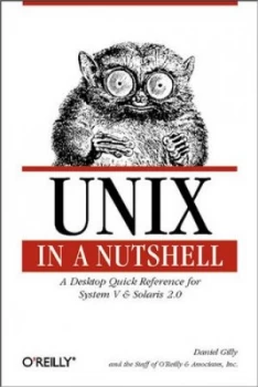 Image of Unix in a Nutshell by Daniel Gilly Book