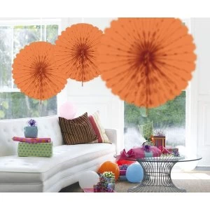 Image of Honeycomb Fan Decoration (Salmon Pink)