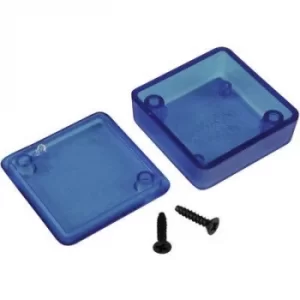 image of Hammond Electronics 1551RTBU 1551RTBU Universal enclosure 50 x 50 x 20 Acrylonitrile butadiene styrene Blue (translucent)