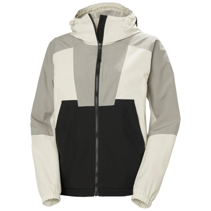 Image of Helly Hansen Womens waterproof jacket Helly Hansen Rig Rain Gris Female XL