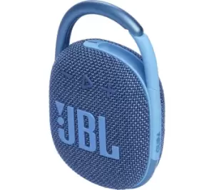 Image of JBL Clip 4 Eco Portable Bluetooth Speaker - Blue