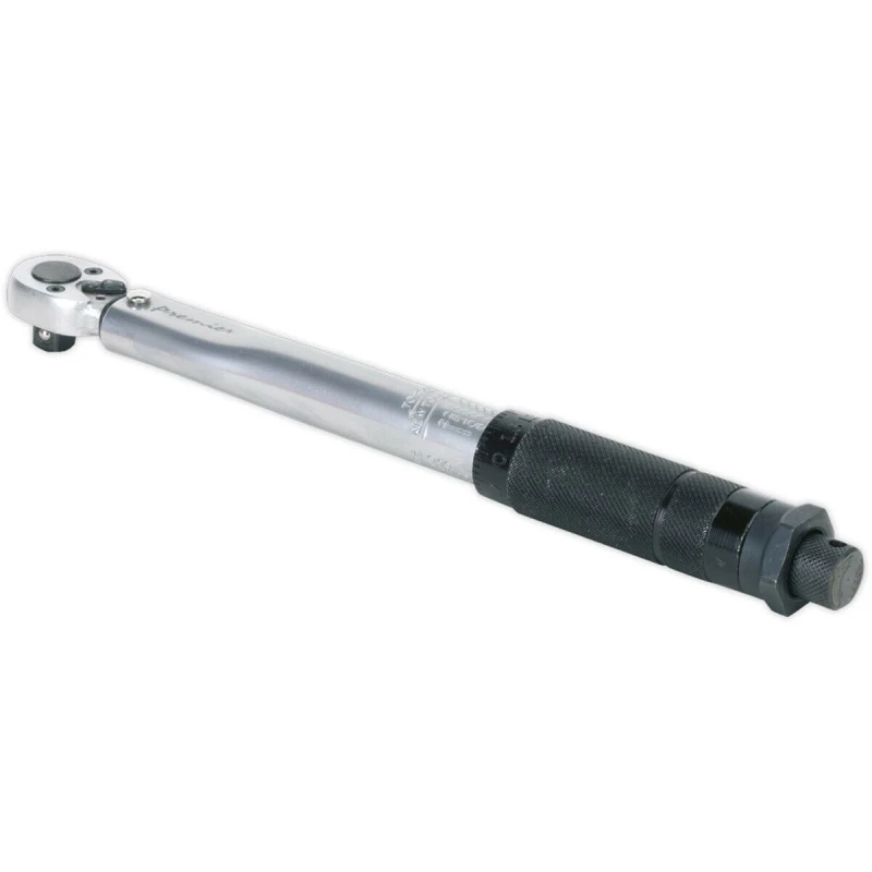 Image of Loops Calibrated Micrometer Style Torque Wrench - 3/8" Sq Drive - 2 to 24 Nm Range Multi