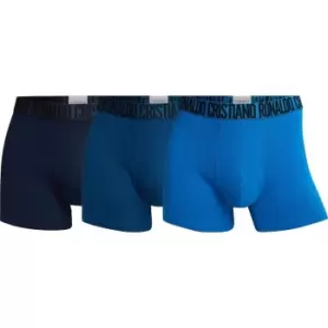 Cristiano Ronaldo 3 Pack Cotton Trunks Mens - Multi