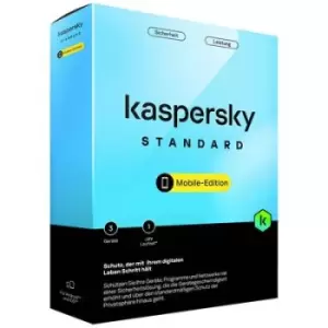 image of Kaspersky Standard Mobile Edition 1-year, 3 licences Android Antivirus