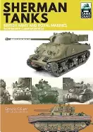 Image of sherman tanks of the british army and royal marines normandy campaign 1944