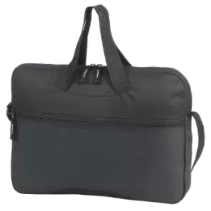 Shugon Avignon Conference Bag (One Size) (Charcoal Melange/Black)