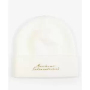 Image of Barbour International Formation Beanie Hat - White