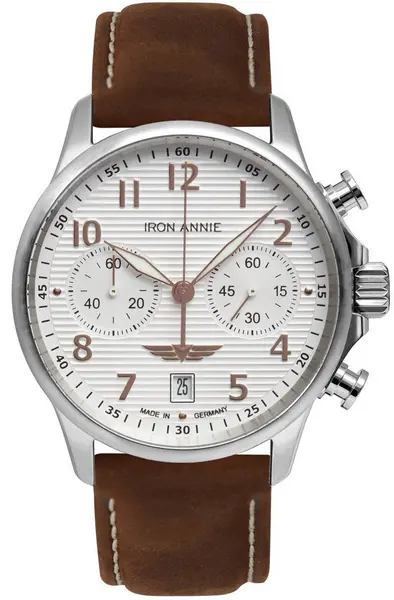 Iron Annie Watch Wellblech Mens D - Silver IRN-204