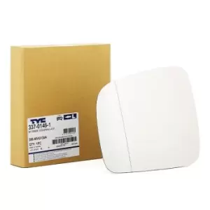Image of TYC Wing Mirror Glass VW 337-0146-1 7H1857521,7H1857521D,7H1857521M