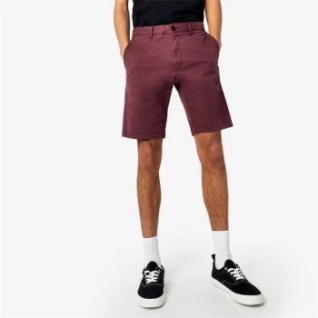 image of Jack Wills Slim Chino Shorts - Damson