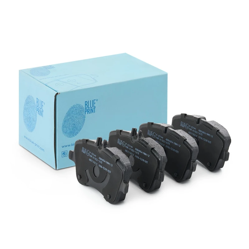 Image of Blue PRINT Brake pad set Blue PRINT ADU174210