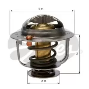 Image of Gates Thermostat coolant TH31782G1