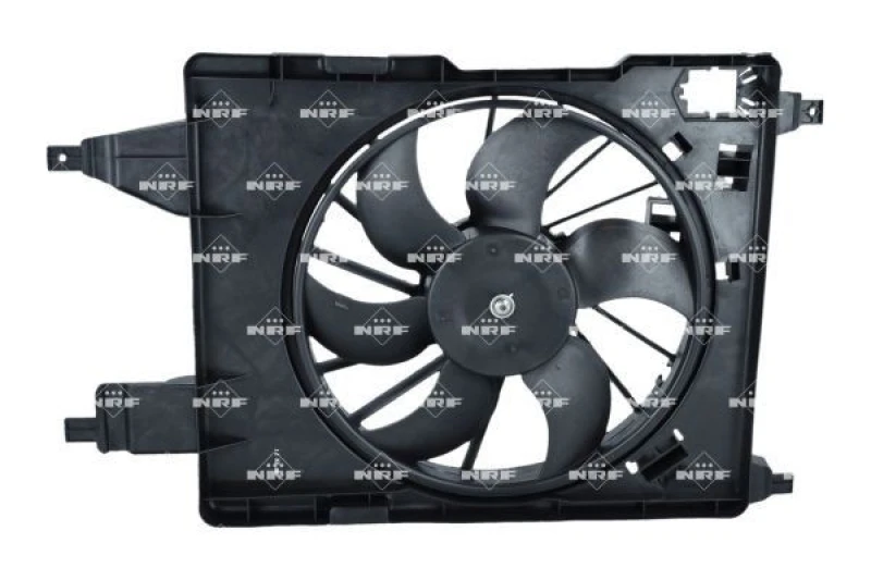 Image of NRF 47966 Cooling Fan with radiator fan shroud Fan,radiator (508)