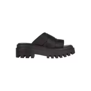 image of Calvin Klein Jeans Combat Sandal Webbing - Black