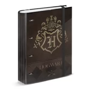 image of Harry Potter Ring Binder Hogwarts Logo