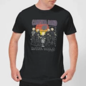 Image of Star Wars Cantina Band At Spaceport Mens T-Shirt - Black