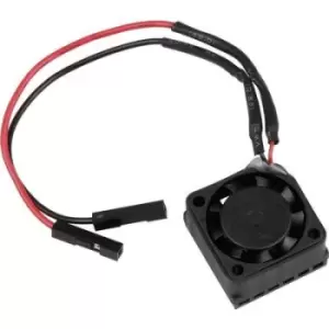 Image of rb-heatsink2 Fan Compatible with (development kits): Raspberry Pi, Rock Pi, Banana Pi Black