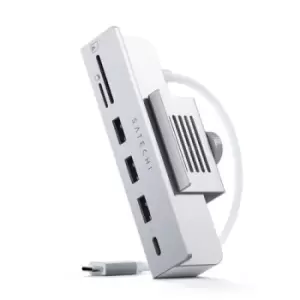 image of Satechi ST-UCICHS interface hub USB 3.2 Gen 1 (3.1 Gen 1) Type-C Silver