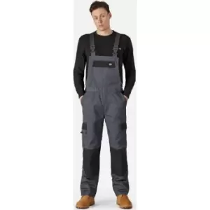 Image of Dickies Everyday Bib And Brace Grey / Black M
