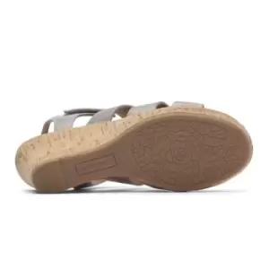 Image of Rockport Briah New Gladiator Taupe Metallic - Multi