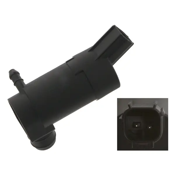 Image of Windscreen Washer Pump Water Pump window cleaning 34864 by Febi Bilstein