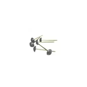 Image of Corrugated Bitumen Sheet Nails - Grey - Pk100