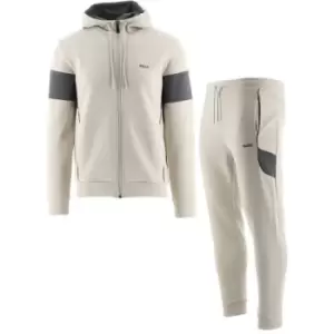 Image of BOSS Light Beige Logo Tracksuit Set
