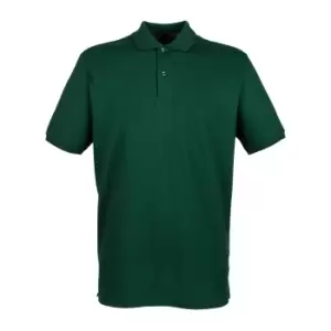 Image of Henbury Mens Modern Fit Cotton Pique Polo Shirt (3XL) (Bottle)