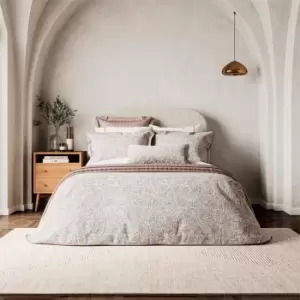 Image of Bedeck of Belfast Avita BCI Cotton Sateen Duvet Cover - Pink