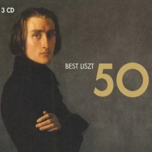 Image of 50 Best Liszt by Franz Liszt CD Album