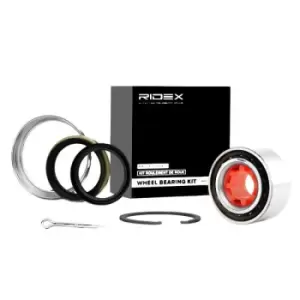 Image of RIDEX Wheel bearing kit 654W0164 Wheel hub bearing,Wheel bearing TOYOTA,COROLLA Liftback (_E11_),COROLLA Compact (_E11_),COROLLA Compact (_E10_)