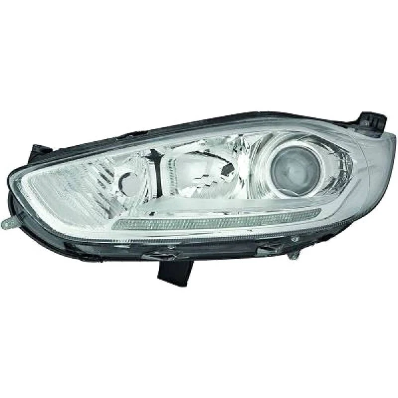 Image of DIEDERICHS 1405186 Headlights H7/H1, Right, with motor for headlamp levelling Headlight (259)