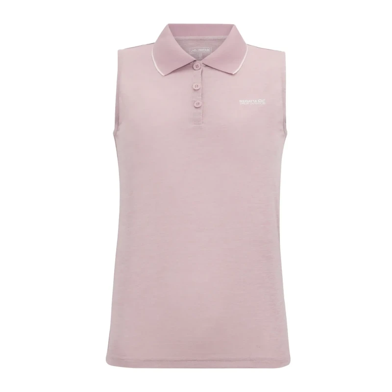 Image of Woman's sleeveless polo shirt Regatta Tima II Violet Female 44