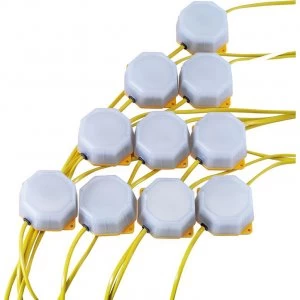 Image of Draper 10 Piece SMD LED Festoon Site Lights Set 110v