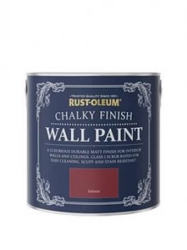 Image of Rust-Oleum Chalky Finish 2.5-Litre Wall Paint ; Salmon