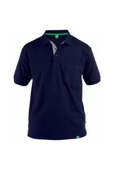 Image of Grant Chest Pocket Pique Polo Shirt