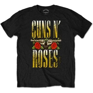 image of Guns N' Roses - Big Guns Unisex Large T-Shirt - Black